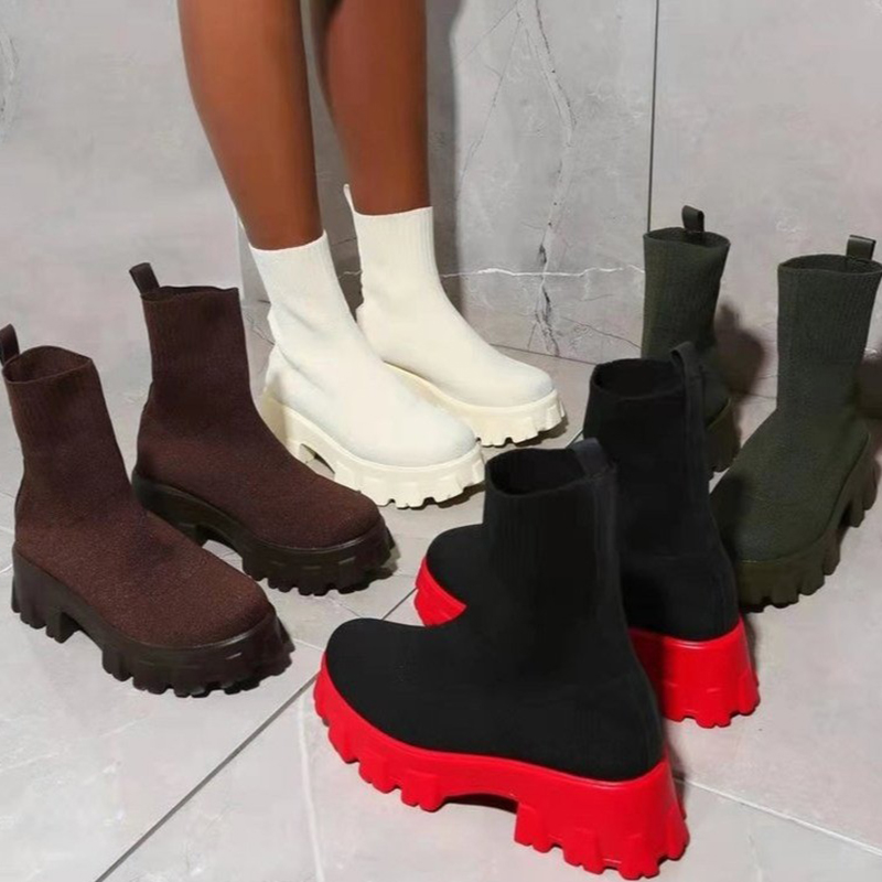 Bota Feminina Tratorada Tifany