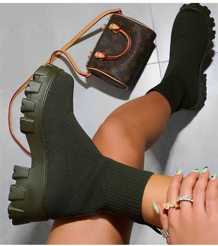 Bota Feminina Tratorada Tifany