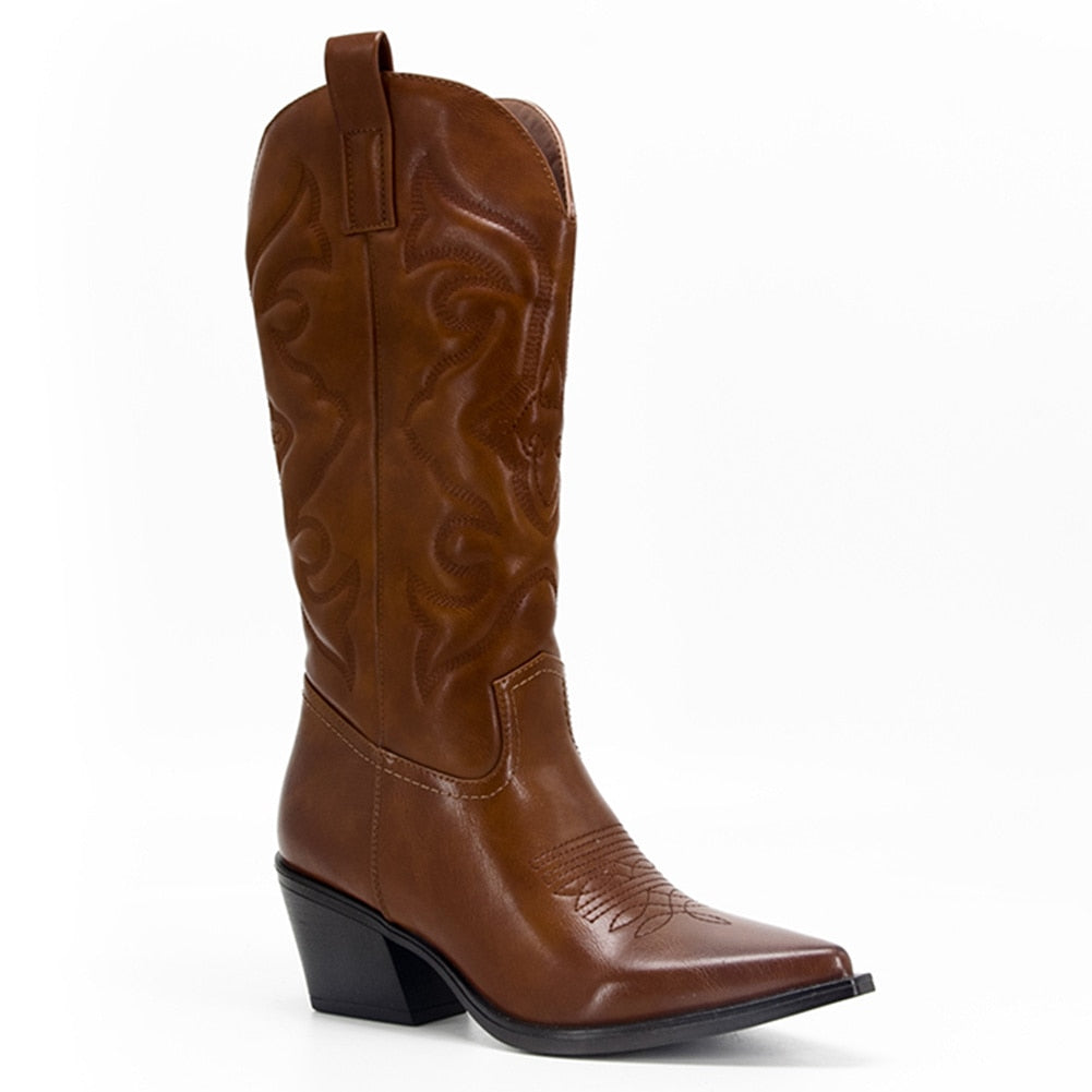 Bota Texana Western Bico Fino Boiadera Urban